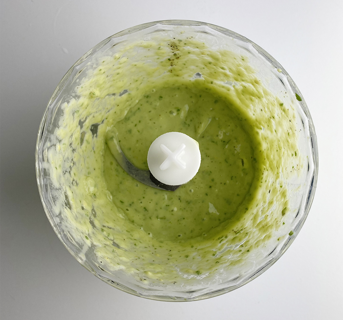 avocado chicken salad dressing in food processor