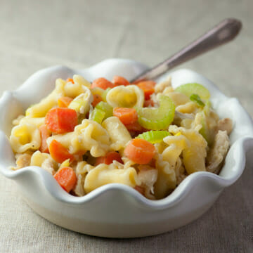 chicken pot pie pasta