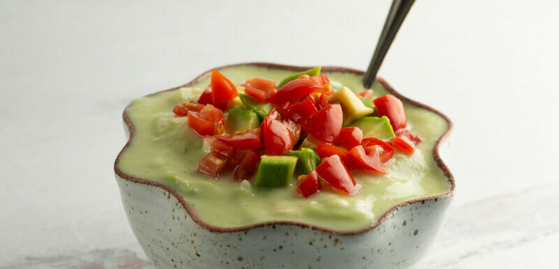 cucumber avocado soup
