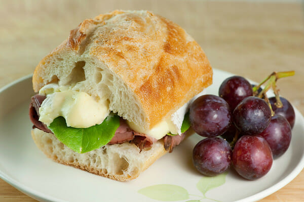 roast beef and brie sandwich