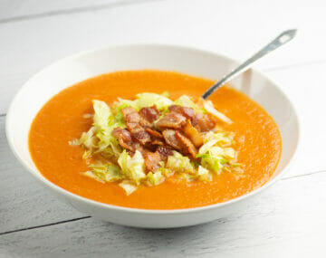 Bacon Lettuce and Tomato Soup