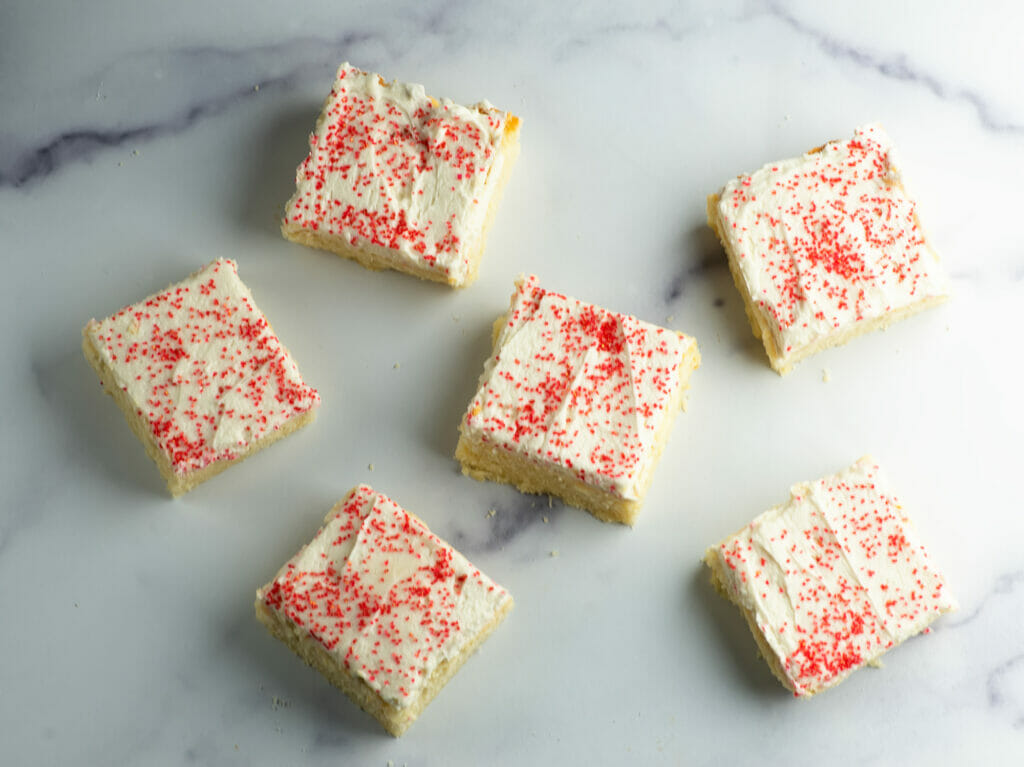 frosted sugar cookies