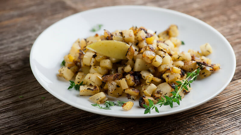 apple potato hash