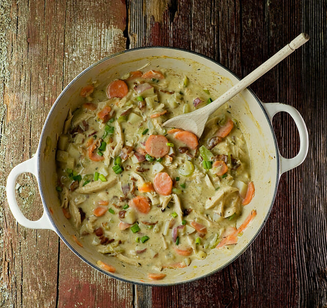 creamy chicken stew recipe