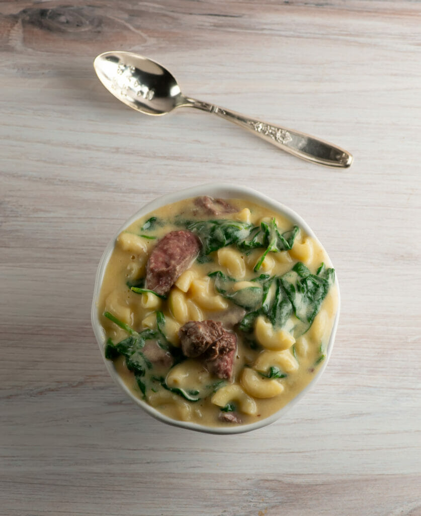 easy steakhouse macaroni and cheese