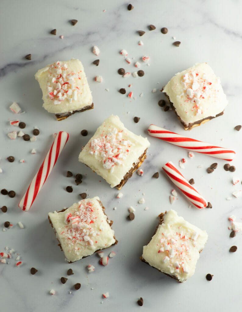 peppermint brownies