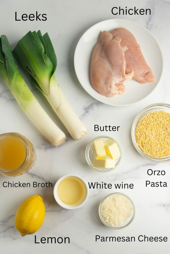 Lemon Chicken With Orzo Ingredients