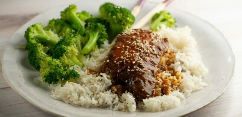 recipe for slow cooker sticky chicken