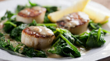 scallops with butter lemon sauce