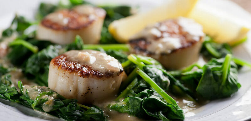 scallops with butter lemon sauce