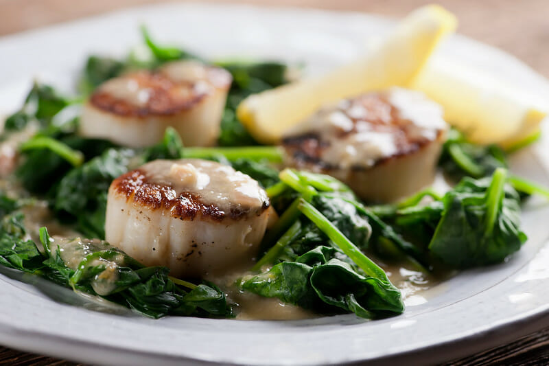 scallops with butter lemon sauce