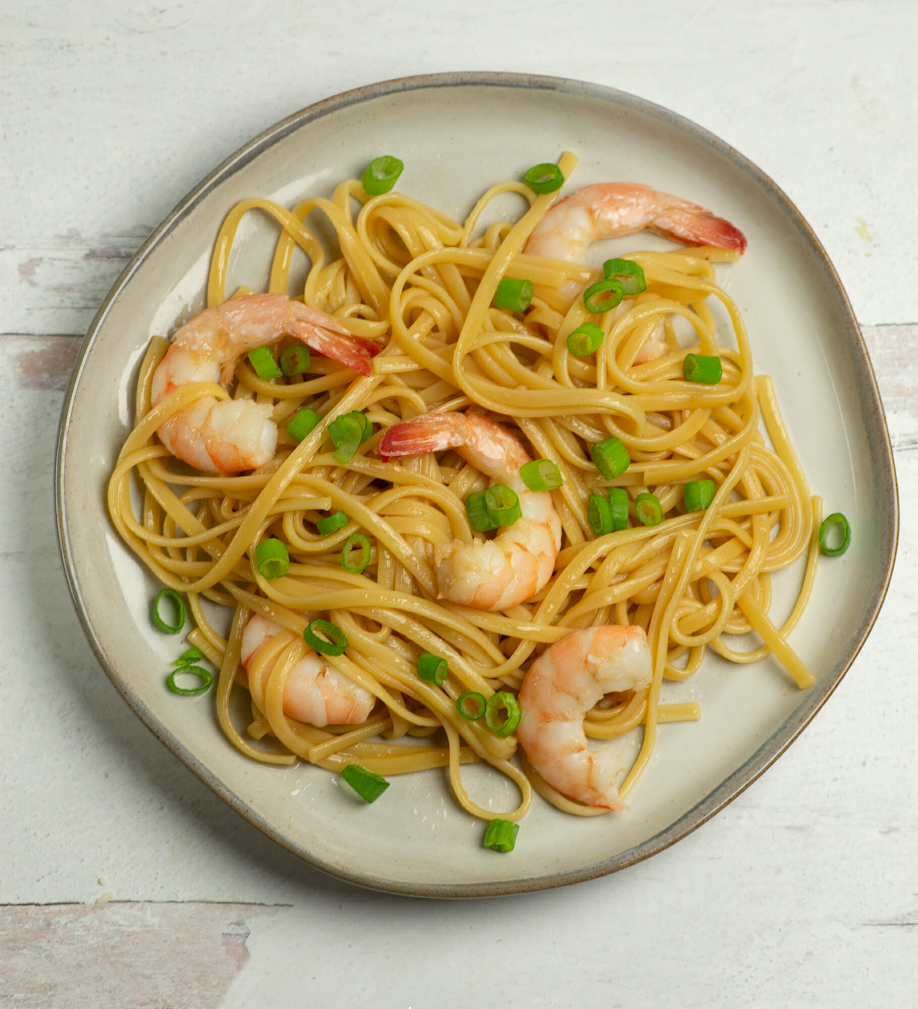 15 minute sesame shrimp noodles