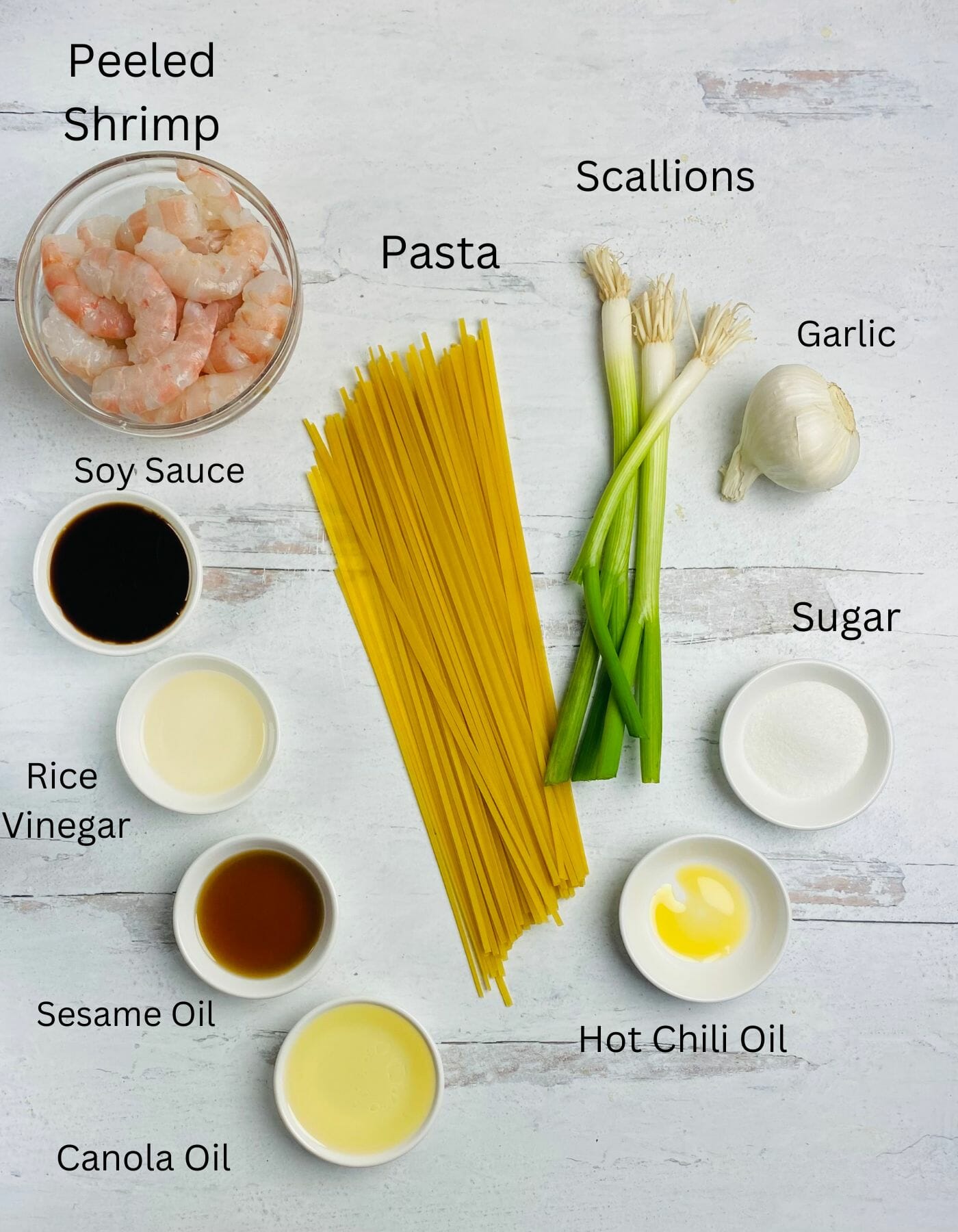sesame shrimp noodles ingredients