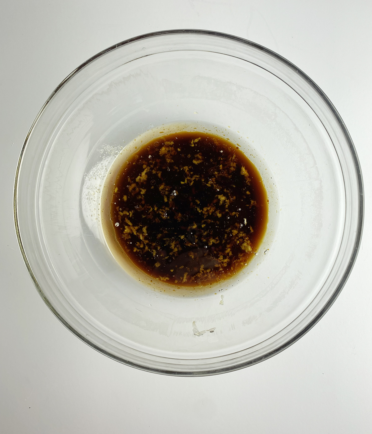 Sesame sauce in a bowl.