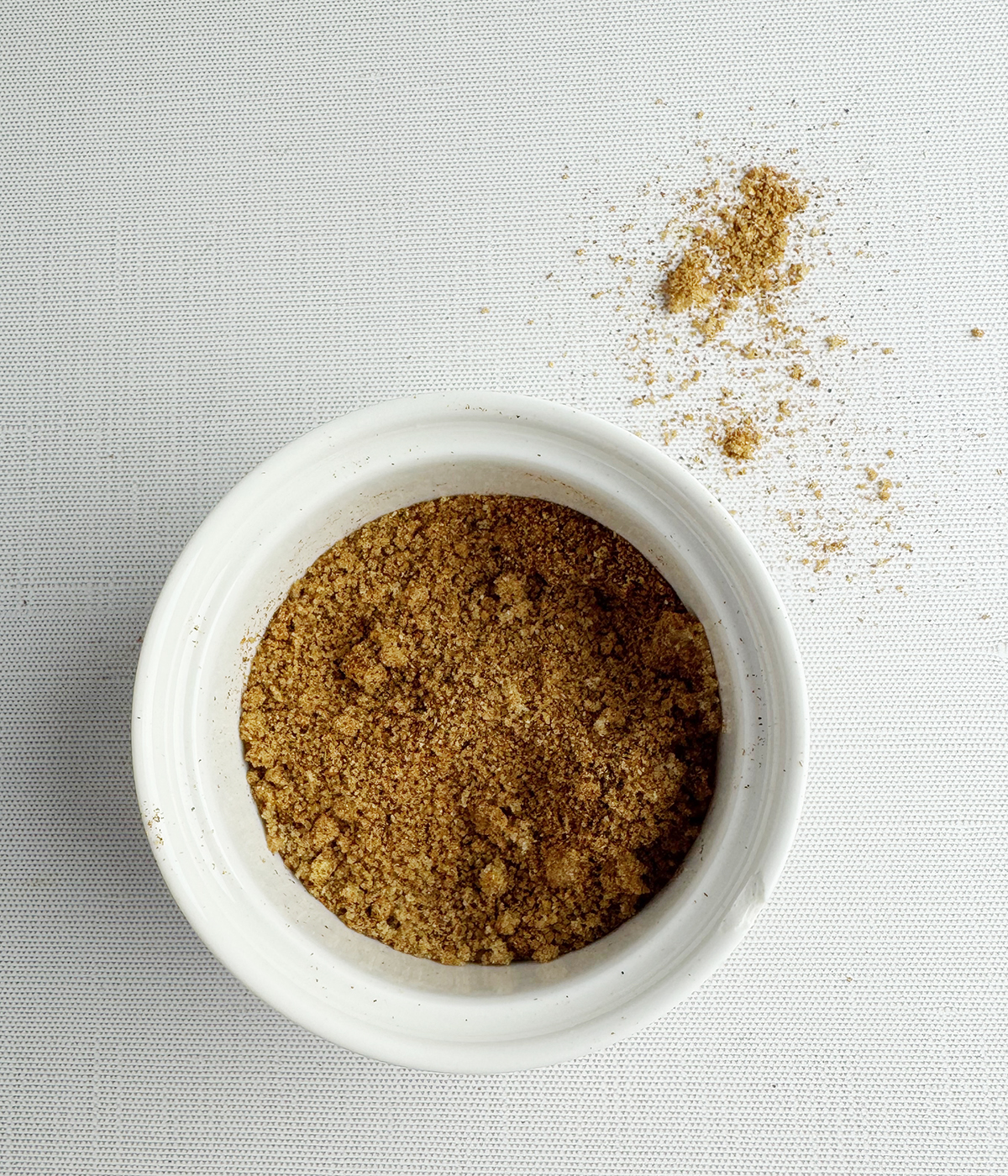 Steak spice mixture in a dish.