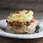Baked Shepherd's Pie Potatoes
