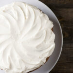 Banana Cake with Cream Cheese Frosting.