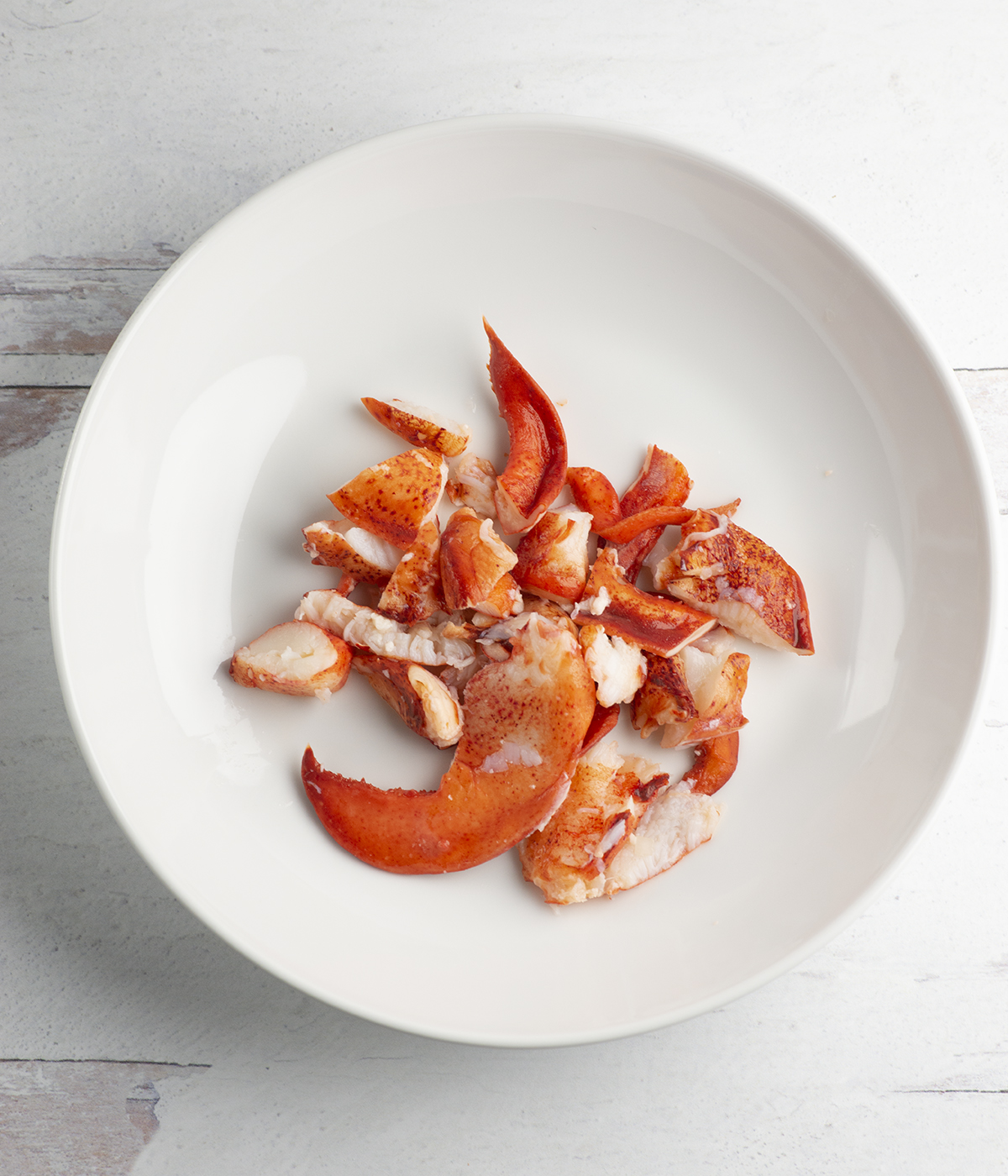 Lobster in a bowl.