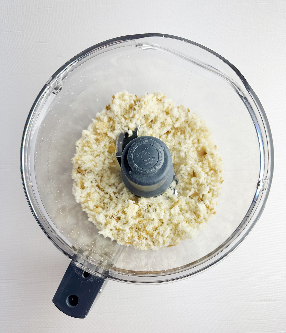 Bread Crumbs in a food processor.